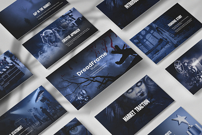 Dread Frame Horror Film Pitch Deck creative presentation film pitch deck horror horror pitch deck horror presentation movie pitch deck pitch deck pitch deck design powerpoint presentation presentation powerpoint