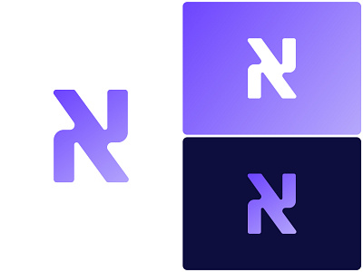 Letter N logo mark ai logo blockchain brand branding gradient logo letter logo letter n letter n logo letter n logo mark minimal logo modern logo n logo simple logo tech company tech logo web3