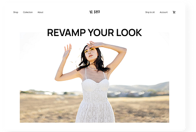 Women's Fashion Clothing UI Concept design dubai uae ui ui ux ui ux design services