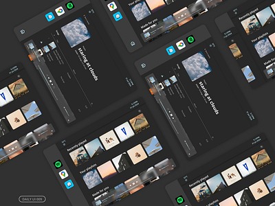 DailyUI #009 / music player dailyui dailyui 009 music player ui uiux ux