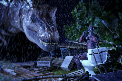 Come on Rexy bandai deadpool jurassic park mattel photography tamashii toyphoto toyphotography