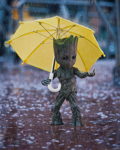 Take a shower Groot! groot guardians of the galaxy hot toys marvel photography toyphoto toyphotography toys