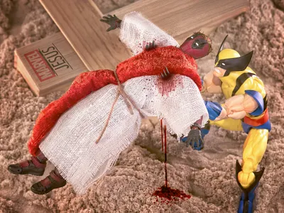 Blasphemy bandai deadpool hasbro marvel photography toyphoto toyphotography toys wolverine