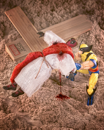 Blasphemy bandai deadpool hasbro marvel photography toyphoto toyphotography toys wolverine