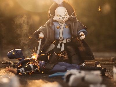 Usagi of tsushima neca ninja turtles photography tmnt toyphoto toyphotography usagi yojimbo