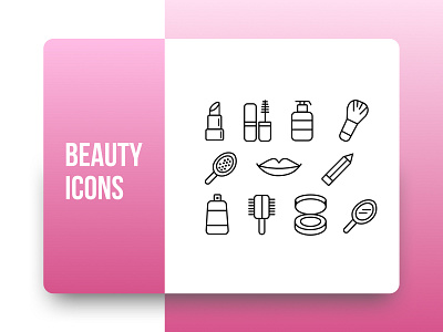 Набор иконок/ A set of icons design figma graphic design web design