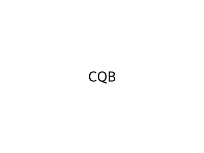 CQB logotype branding design graphic design logo typography