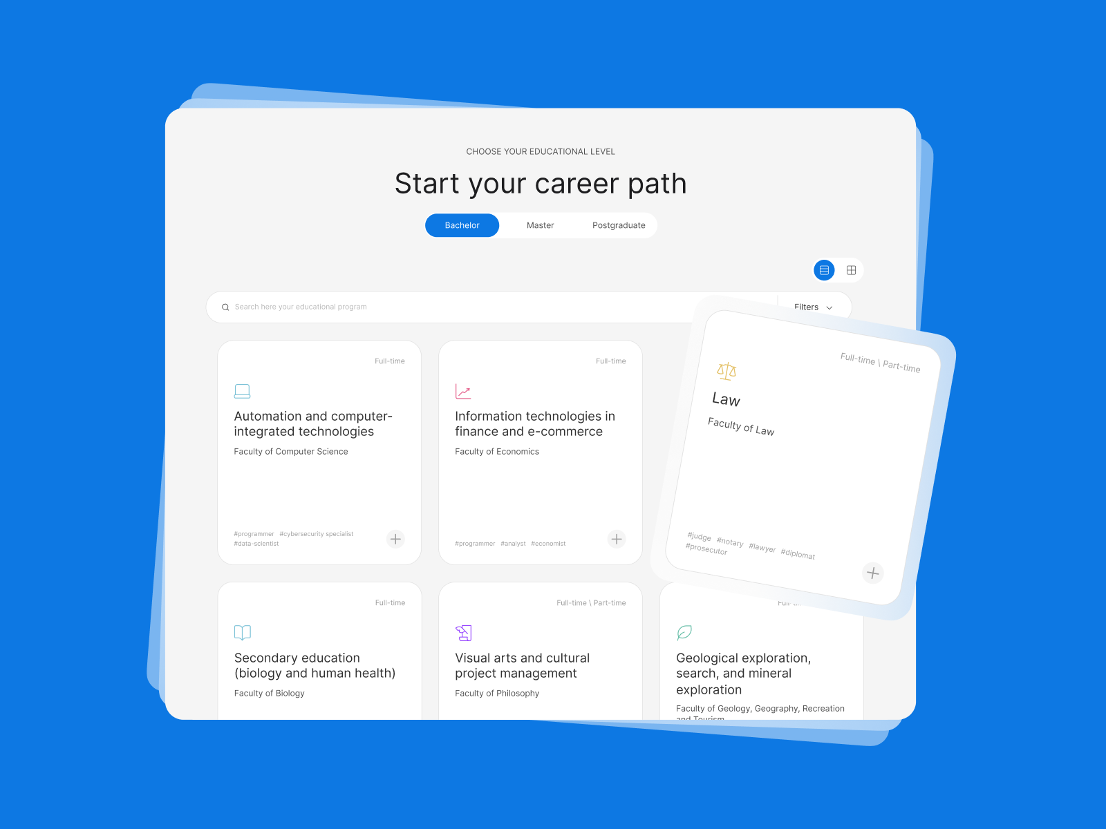 📚 Karazin University Educational Page Redesign clear design education minimal redesign responsive design ui university ux web design
