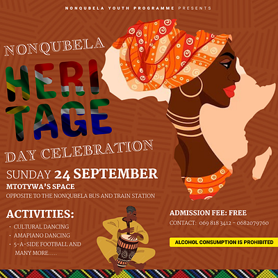 Heritage Day Poster design graphic design