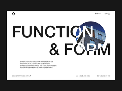 Architecture website - Minimalism style app architecture design flat graphic design illustration invert light minimalism swiss swissdesign ui web website
