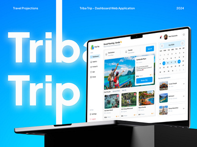 Triba Trip Platform | UXUI branding design figma graphic design motion graphics product design travel ui ux uxui uxui design web website