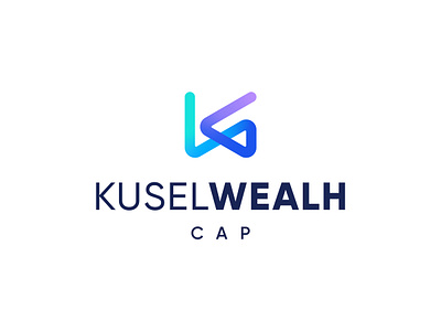 KW asset brand identity business creative finance financial fintech fresh gradient invest k letter kw minimalist modern modern logo money monogram professional w letter wealth