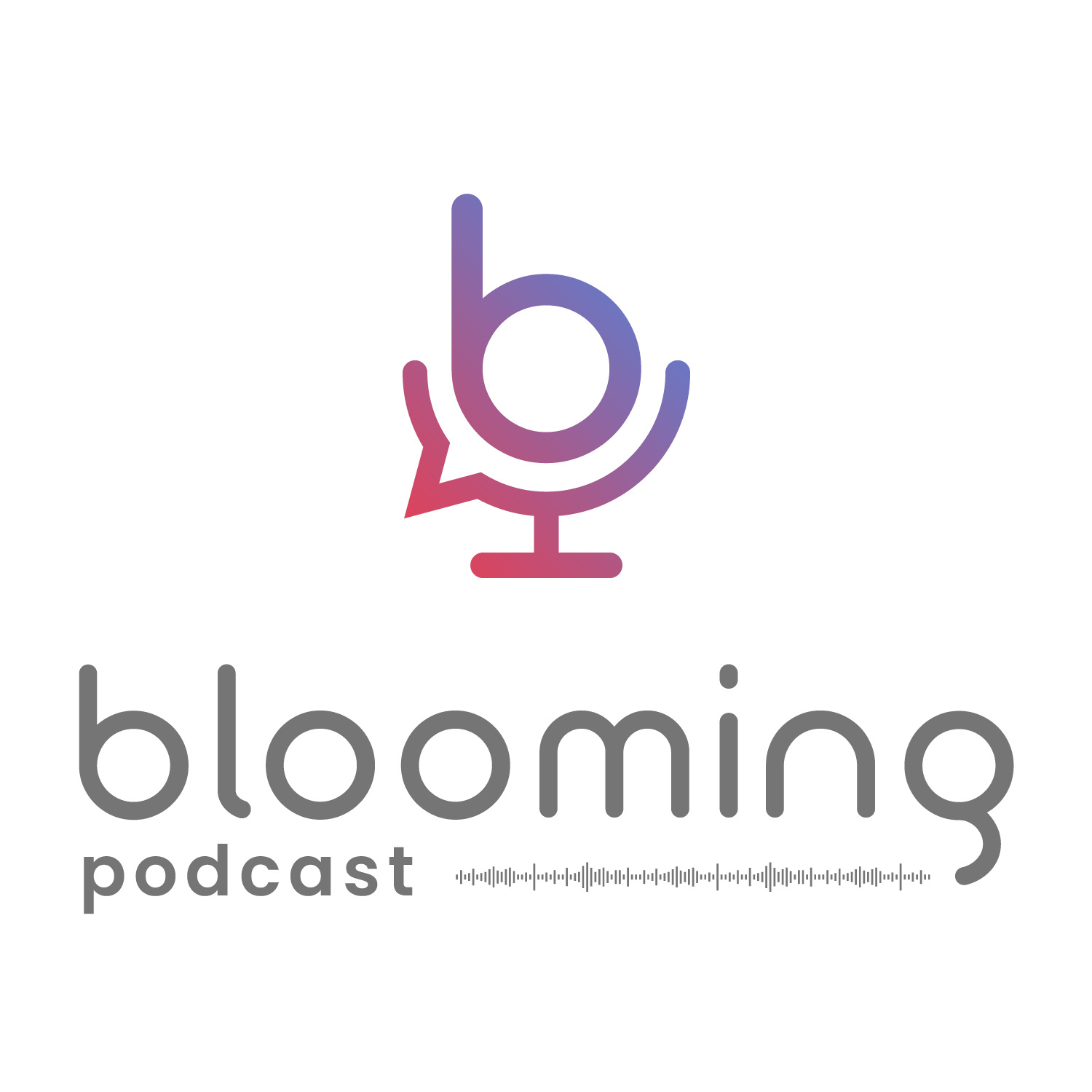 Example of Blooming Podcast - Logo Design