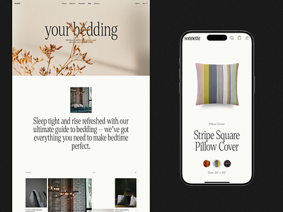 Bedding and Linens Ecommerce Website bedding design e commerce ecommerce ecommerce web design graphic design interaction design interface linens responsive design ui user experience user interface ux web design web marketing website website design