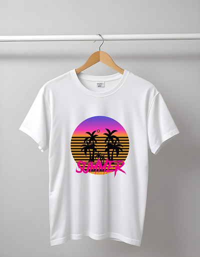 summer t-shirt design graphic design logo design