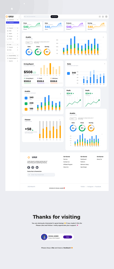 Dashboard Design adminpanel analytics dashboarddesign dashboardui datadashboard datavisualization designsystem frontenddevelopment informationarchitecture minimaldesign modernui productdesign responsivedesign ui uiux userexperience userinterface visualdesign webapp webdesign