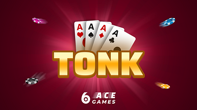 Tonk Rummy Card Game 3d animation app app design branding cardgame design graphic design icon illustration livetable logo motion graphics tonk tournament typography ui ux vector web