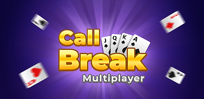 Call Break : Multiplayer Card Game 3d animation app app design branding callbreak cardgame design graphic design icon illustration livetable logo motion graphics spade tournament typography ui ux vector