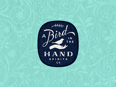 A Bird in the Hand Spirits identity branding design graphic design logo typography