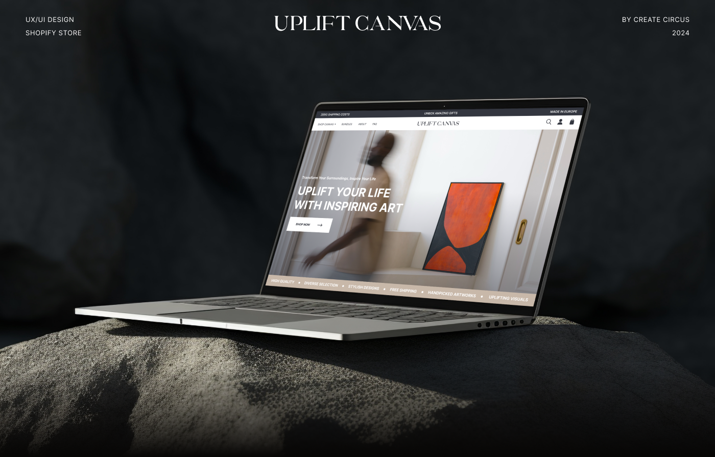 Example of Starter Store Design + Build On Shopify