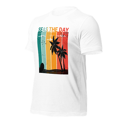 T shirt design with the Theme Beach apperal design design graphicdesign tshirt design