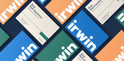 Irwin Identity + Case Study b2b b2b brand agency b2b branding b2b logo brand brand agency brand identity branding clean design focus lab focus lab branding identity irwin branding logo logo design logo designer visual identity