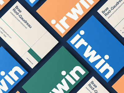 Irwin Identity + Case Study b2b b2b brand agency b2b branding b2b logo brand brand agency brand identity branding clean design focus lab focus lab branding identity irwin branding logo logo design logo designer visual identity