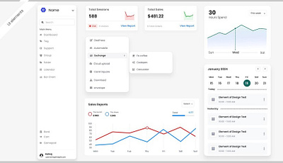 Dashboard UI free download dashboar ui dashboard sales app sales dashboard sales design sales ui