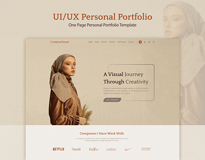 CreativeFlowX – One Page Personal Portfolio Template bootstrap bootstrap 5 creativeflowx design designer portfolio designtocodes one page one page template. personal personal portfolio portfolio portfolio website professional uiux designer