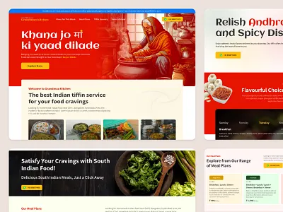 Grandmaa Kitchen app branding colors design designer graphic design illustration logo typography ui