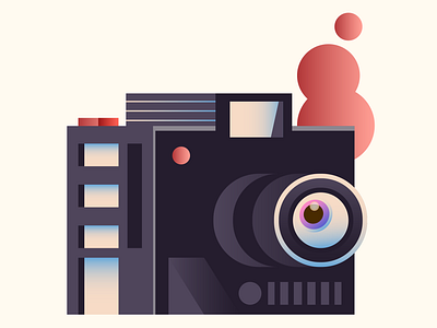 Camera House architecture black blockchain branding building camera design digital editorial ethereum eye home house icon illustration indonesia logo nft opensea vector