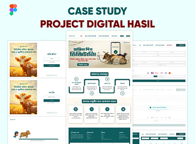 PROJECT DIGITAL HASIL app design apps design branding case study design digital hasil graphic design landing page design mobile apps design ui ui design uiux uiux design ux design web design website design website design case study