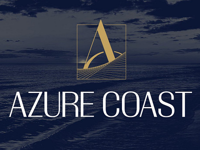 Azure Coast Branding art direction branding corporate id graphic design illustration logo typography