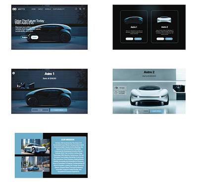 Astro Electric Car ui