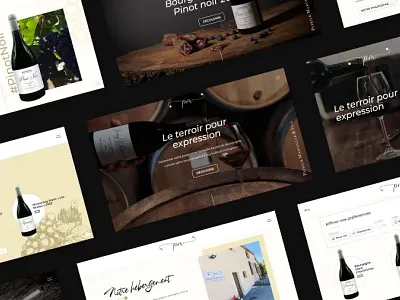 Patrick Maroiller & Fils ui webdesign wine