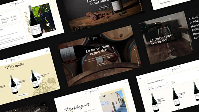 Patrick Maroiller & Fils ui webdesign wine