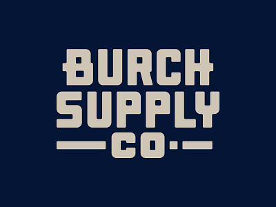 Burch Supply Co. bbq handlettering handtype hashtaglettering lettering process vectormachine