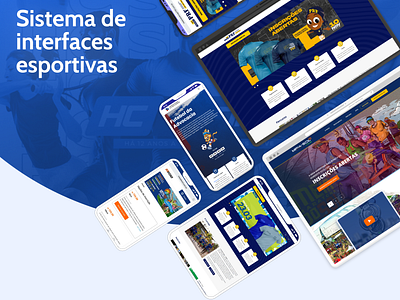 HC Sports - Corridas e eventos esportivos dashboard forms patterns site sport ui ux visual design web webapp website wordpress