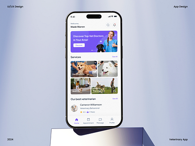 Veterinary Mobile App UI Design app ui app ui design figma mobile app ui ui design ui ux uiux ux vet vet app veterinaria veterinarian veterinary veterinary app veterinary app ui veterinary clinic vetnernary service