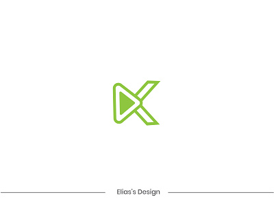 Letter K & Media Logo branding design graphic design illustration letter k letter logo logo logo design logos media logo vector
