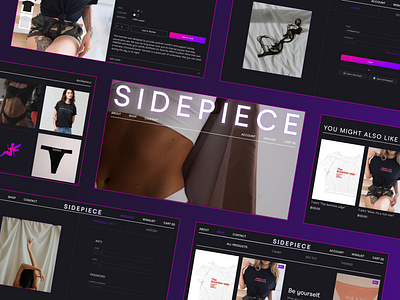 E-commerce | Home page buy clothes clothing concept design designinspiration ecommerce home page inspiration online shop product page purple shop ui ux