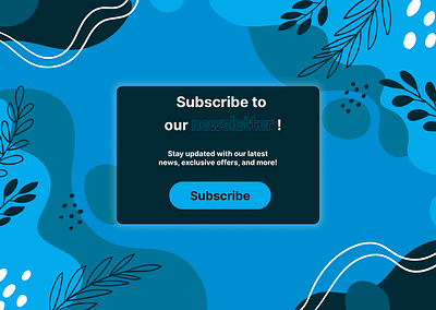 #026 Subscribe 005dailyui dailyui graphic design ui ux