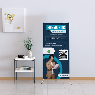 Roll Up & Standee Creatives graphic design rollup standee