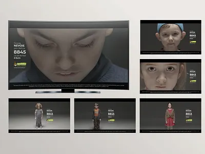 Edu Campus Concordia "Would You Let Me?" Campaign art direction fundraising graphic design humanitarian organisation ngo photo editing