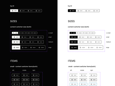 Content Switcher Sizes designs, themes, templates and downloadable ...