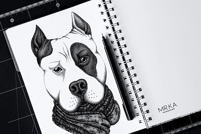 Packaging design and logo design for a cosmetic brand branding dog dog art dog illustration fave mask illustration package pattern pitbull art putbull sletching