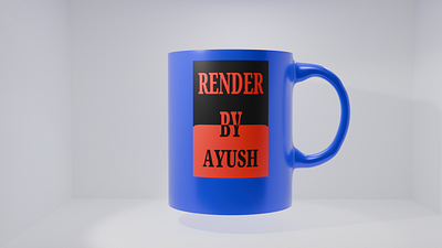 COFFEE MUG 3D MODEL 3d 3d modeling blender branding figma graphic design maya 3d