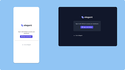 Elegant Framework Admin Panel blogging branding design git github graphic design illustration logo nextjs postgresql reactjs tailwind css ui vector