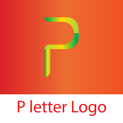 P letter Logo design graphic design logo p letter p logo