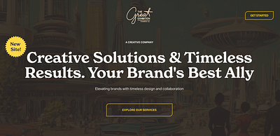 NEW site for The Great Exhibition branding logo web design